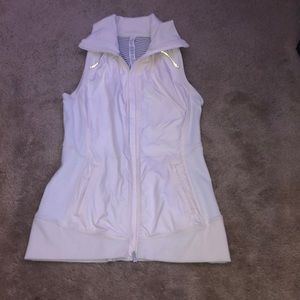 Cream/White Lululemon Vest